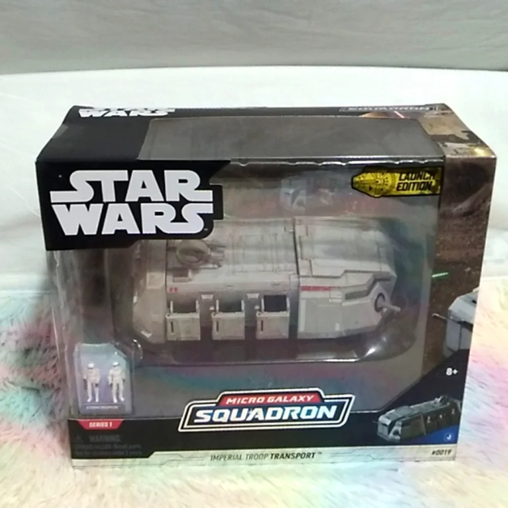 (B-3)New Star Wars Launch Edition Micro Galaxy Squadron Imperial Troop Transport